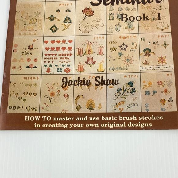 Jackie's Freehanding Seminar Book 1 Decorative Painting Magazine 1984 Shaw - Picture 3 of 10